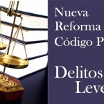 Reforma del Código Penal : Delitos Leves