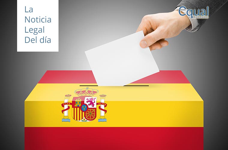 El Tribunal Supremo permite repartir la propaganda electoral de Vox con la bandera Española